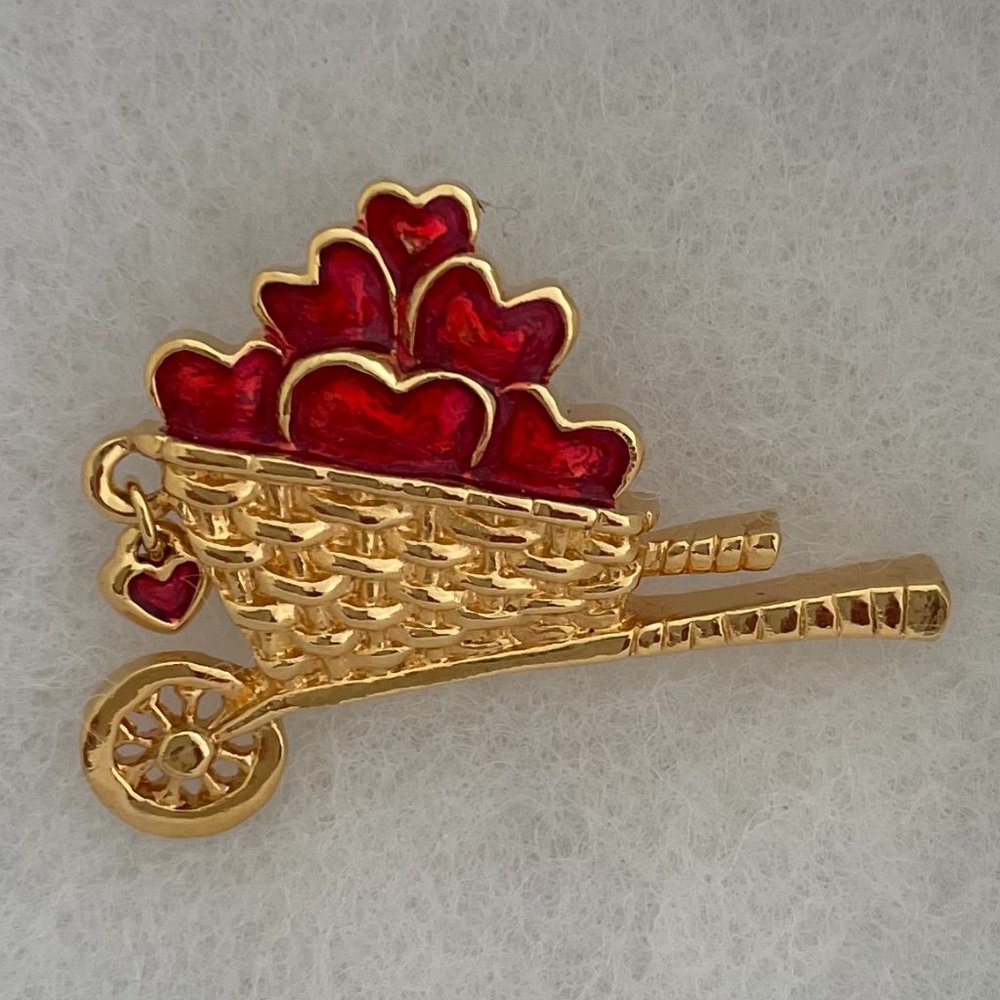 "Pushcart Full of Love" Pin